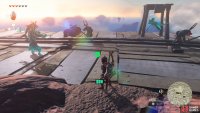 Move to the next cart at the stopping point half-way up Death Mountain.
