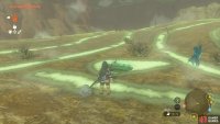to find the tear in the middle of the geoglyph.