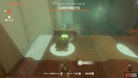 Use the !Homing Carts to take down the Construct enemies