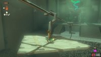 quickly hop on to ride it down to the end of the shrine!