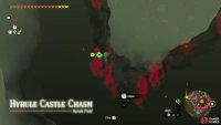 Drop down into Hyrule Castle Chasm