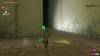 Taking the first left toward the exit