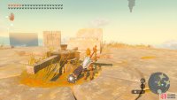 Use the launchers to climb up the islands.