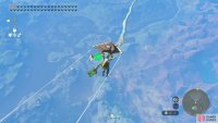 Glide to the dragon.
