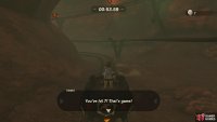 The track will either end once you reach the end or hit enough balloons depending on which part of the quest you’re in.