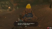 Speak with Mota on the other side to start the quest.