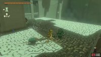 Picking up the !Hearty Elixir from the chest