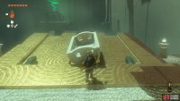 Placing the vehicle in the groove