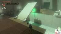 First use the cube to keep the bridge up