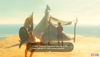 Rahdo will give you a Gold Rupee before disappearing to do more training.