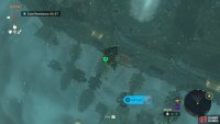 The entrance is easy to spot from the sky.