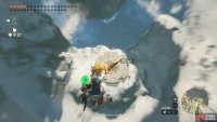 The final bonfire is on the left side of the island in the snowy area.