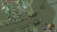 Once in the village, look for this lower ledge with an NPC named Ponnick.