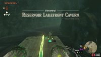 Reservoir Lakefront Cavern is the name of the cave you’re going to here.