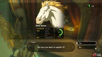Here are the giant horse’s stats