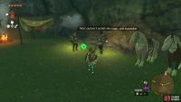 The two NPCs here will talk about some horse-related myths