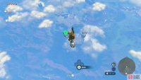 Head for this island after launching from the tower