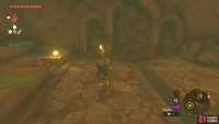 Break this rock wall to find the first stele