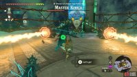 Run straight at the mech when it does its laser attack.