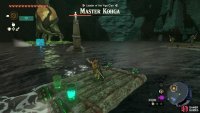 Kohga will erect a barrier around himself, once you get him to half health.