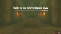 The final room will be the Statue of the Eighth Heroine Room
