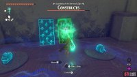 There are items around the place that you can fuse to your weapons for added damage.