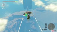You can glide the rest of the way to the labyrinth.