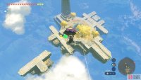 Land on this island after launching from the tower.
