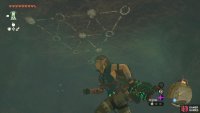 Look at the ceiling for a clue on what to do in the other cave