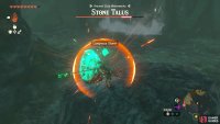 Attack the ore node on its back to deplete its health.