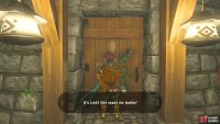 When you go to enter the place, two Yiga enemies will attack you.
