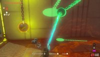 Move the one ball and let go to make it swing.