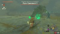 The glowing block is the weak point for the Flux Construct.