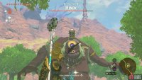 The eye is the Hinox’s weak point, so make sure you hit it with arrows.