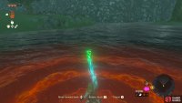 Use Ultrahand to grab the message in a bottle.