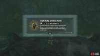 then pass behind the second waterfall inside the cave to find the helm!