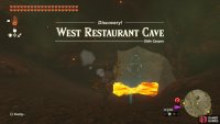 Go into West Restaurant Cave.