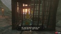 Locate Zelda, who’s being kept in a cage by the Yiga Clan