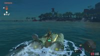 Use a raft or Balloon to reach Eventide Island.