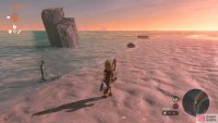 You’ll find materials to build a raft on Soka Point, west of Eventide Island.