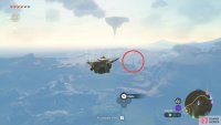 You can spot (and mark) the Gerudo Canyon Skyview Tower by launching yourself up from the Hyrule Field Skyview Tower.