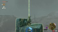 Aside from the elements, you’ll have to ascend numerous steep cliffs to reach the tower - using some ensorcelled skystones is the easiest way up,