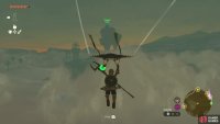 which you can ride into the sky to find Gerudo Town.