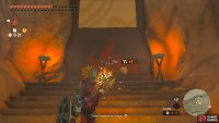 You can burn these wall scrolls to reveal hidden secrets…