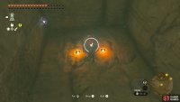 Inside Gerudo Canyon Mine.
