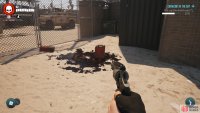 You can find fuel cans nearby which you can throw into the other pits to set them on fire.