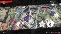 The location of the back entrance to Curtis’ mansion.