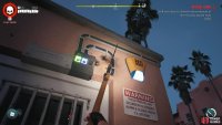 You’ll see the wires from the maglock on the security hut.