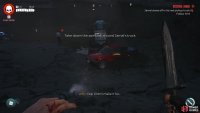 Kill the zombies around Jamal’s red truck and then loot the stash in the back.