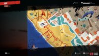 The location of the military tower in the northwest of the Venice Beach map.